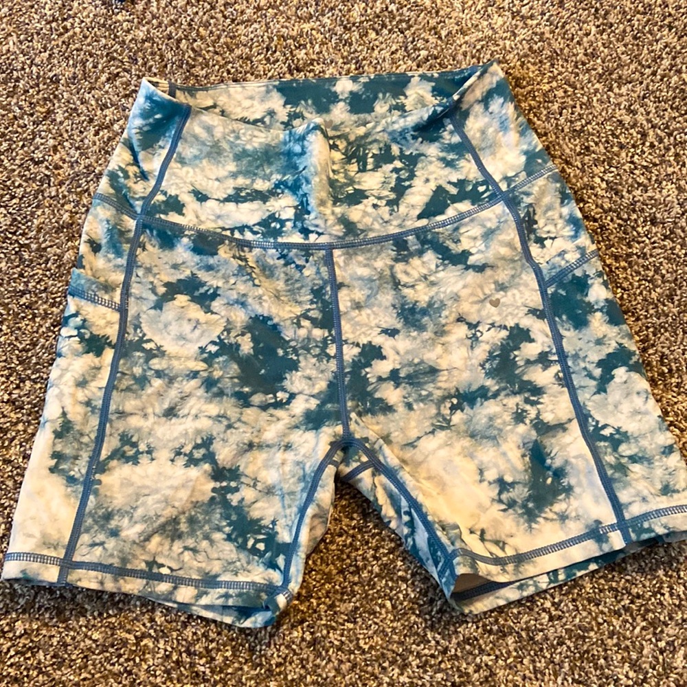 Love fitness apparel biker shorts.